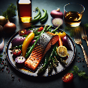 Whiskey Soaked Salmon